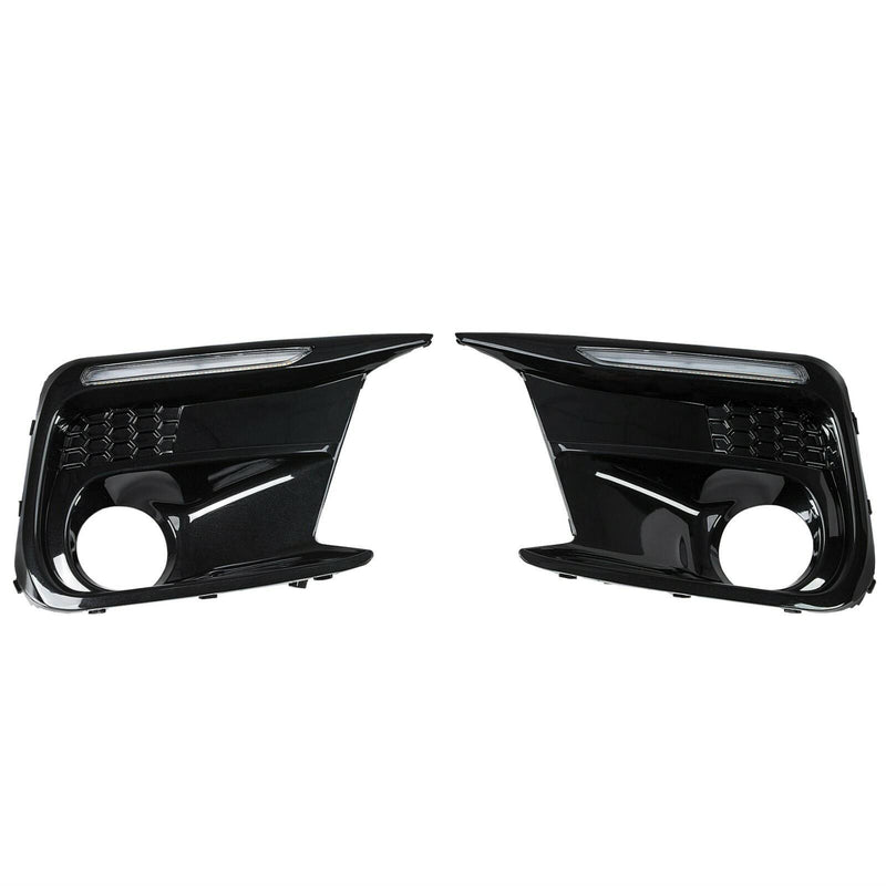 DURAFORCE LED DRL Fog Lights Bezel Cover Kit For Subaru WRX/STI 2018-2021 White/Amber