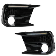 DURAFORCE LED DRL Fog Lights Bezel Cover Kit For Subaru WRX/STI 2018-2021 White/Amber