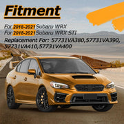 DURAFORCE LED DRL Fog Lights Bezel Cover Kit For Subaru WRX/STI 2018-2021 White/Amber