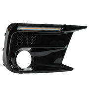 DURAFORCE LED DRL Fog Lights Bezel Cover Kit For Subaru WRX/STI 2018-2021 White/Amber