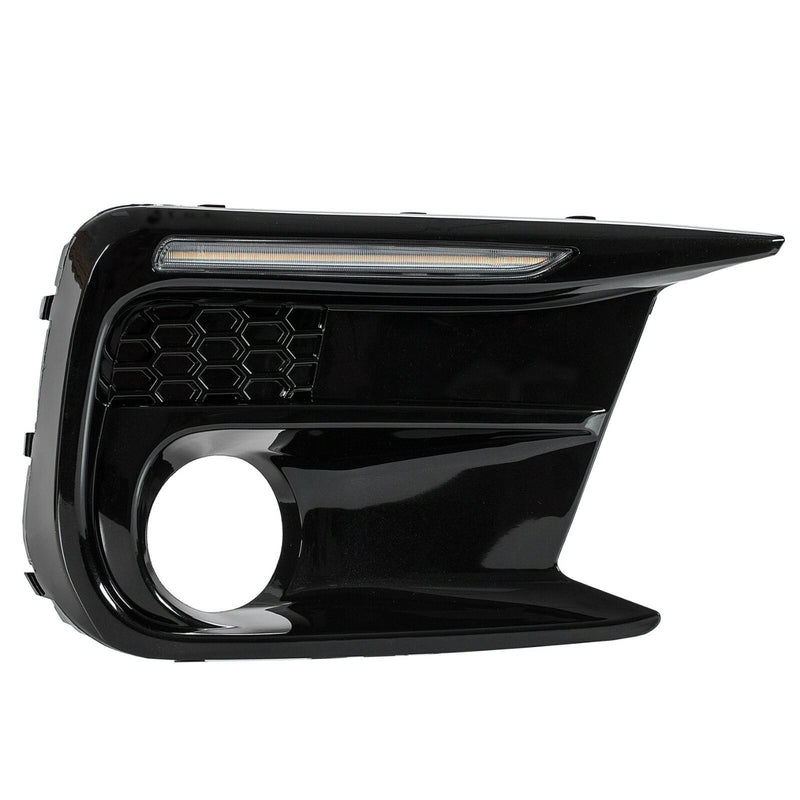 DURAFORCE LED DRL Fog Lights Bezel Cover Kit For Subaru WRX/STI 2018-2021 White/Amber