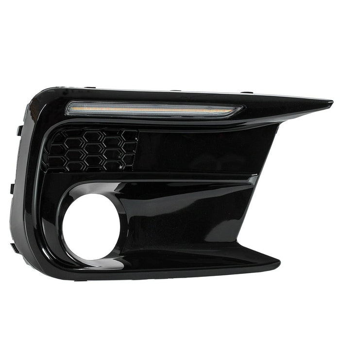 DURAFORCE LED DRL Fog Lights Bezel Cover Kit For Subaru WRX/STI 2018-2021 White/Amber