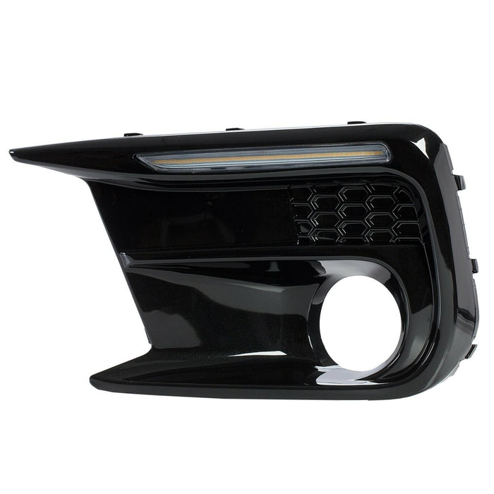 DURAFORCE LED DRL Fog Lights Bezel Cover Kit For Subaru WRX/STI 2018-2021 White/Amber