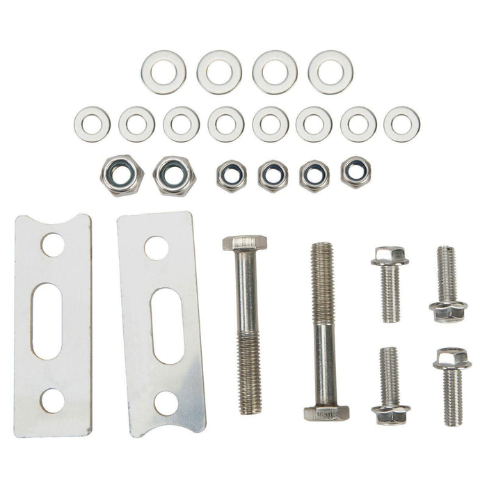 DURAFORCE Black Nerf Bars w/Nets Pair Set For Honda TRX 700XX 2008-2009 Aluminium