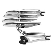 DURAFORCE Backrest Sissy Bar & Stealth Rack For Harley Touring Road Street Glide 2009-2025