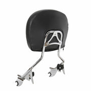 DURAFORCE Backrest Sissy Bar & Stealth Rack For Harley Touring Road Street Glide 2009-2025