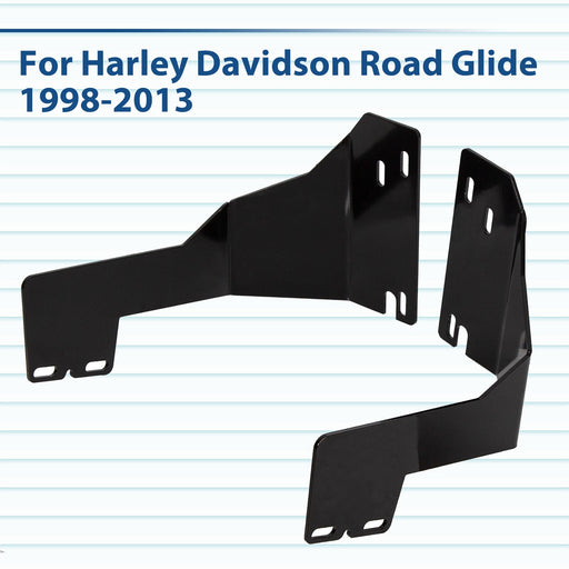 DURAFORCE For Harley Road Glide FLTR 1998-2013 Hidden Head Fairing Support Brackets