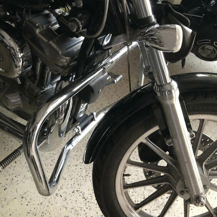 DURAFORCE Chrome Engine Highway Guard Crash Bar For Harley Sportster XL 883 1200 84-03