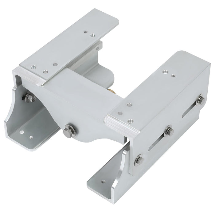 DURAFORCE Aluminum 8'' Setback Adjustable Outboard Boat Jack Plate For #JPL4800 Jack Plate