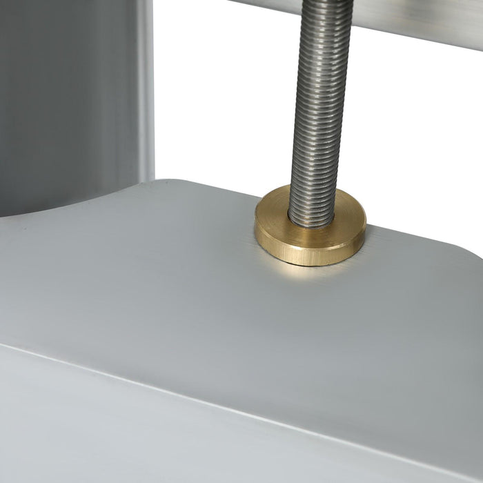 DURAFORCE Aluminum 8'' Setback Adjustable Outboard Boat Jack Plate For #JPL4800 Jack Plate