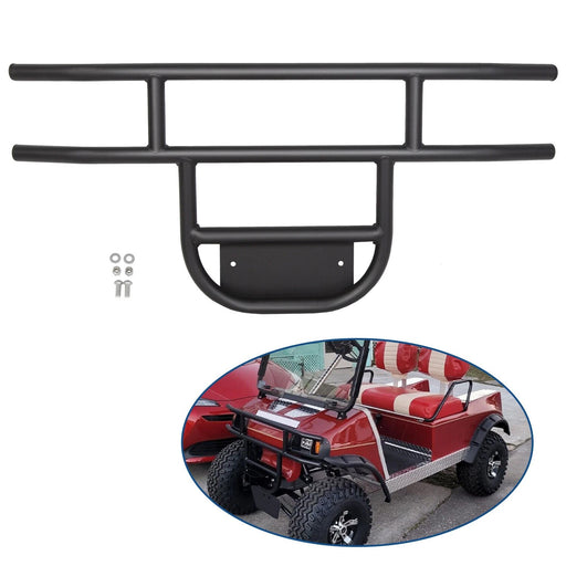 DURAFORCE Front Bumper Brush Guard Black For DS Models Club Car Golf Cart 1981-UP