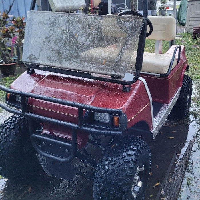 DURAFORCE Front Bumper Brush Guard Black For DS Models Club Car Golf Cart 1981-UP