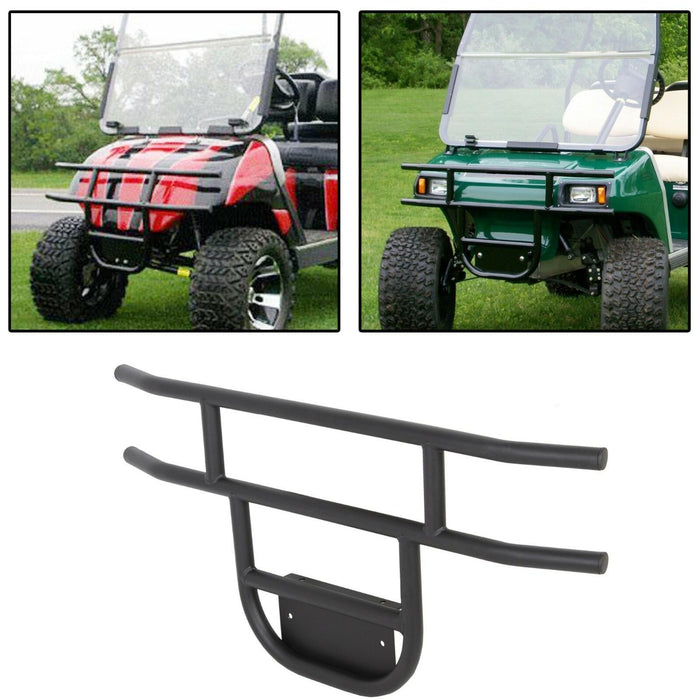 DURAFORCE Front Bumper Brush Guard Black For DS Models Club Car Golf Cart 1981-UP