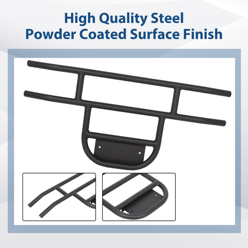 DURAFORCE Front Bumper Brush Guard Black For DS Models Club Car Golf Cart 1981-UP