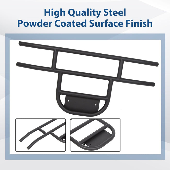 DURAFORCE Front Bumper Brush Guard Black For DS Models Club Car Golf Cart 1981-UP
