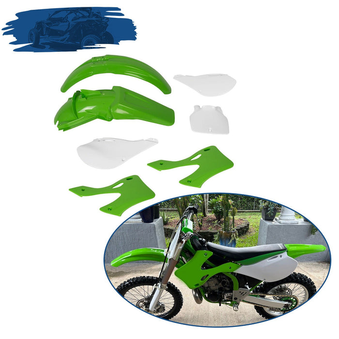 DURAFORCE Restyle Plastic Kit Fairing Bodywork For Kawasaki KX125 KX250 2-Stroke 1999-2002