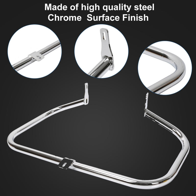 DURAFORCE 1 1/4" Chrome Engine Crash Highway Bar For Honda Shadow Aero Spirit VT750 04-24