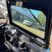 DURAFORCE Full Glass Windshield W/ Wiper For Polaris RZR 900 Trail S 1000, XP - UV protect