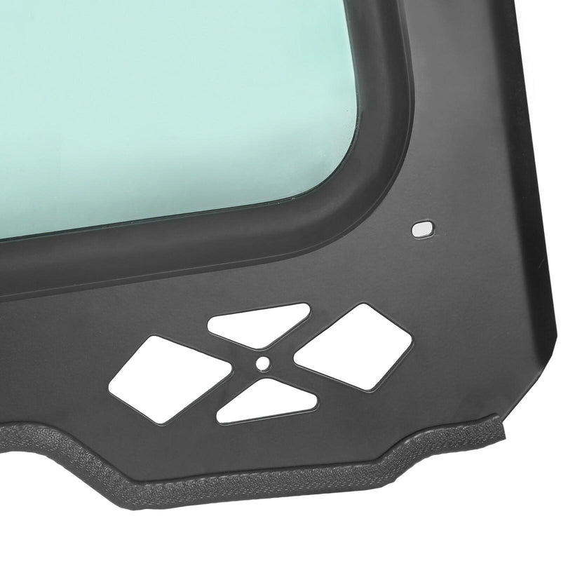 DURAFORCE Full Glass Windshield W/ Wiper For Polaris RZR 900 Trail S 1000, XP - UV protect