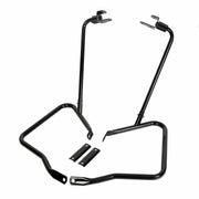 DURAFORCE Saddlebag Bags Bracket Guard Crash Bars For Harley Touring Street Glide FLHX 14+
