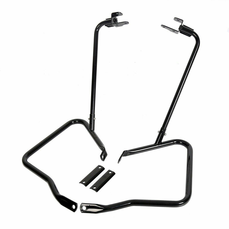 DURAFORCE Saddlebag Bags Bracket Guard Crash Bars For Harley Touring Street Glide FLHX 14+