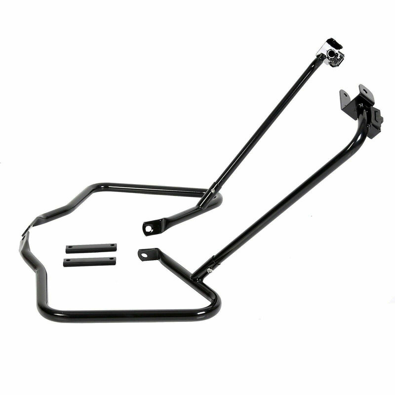 DURAFORCE Saddlebag Bags Bracket Guard Crash Bars For Harley Touring Street Glide FLHX 14+