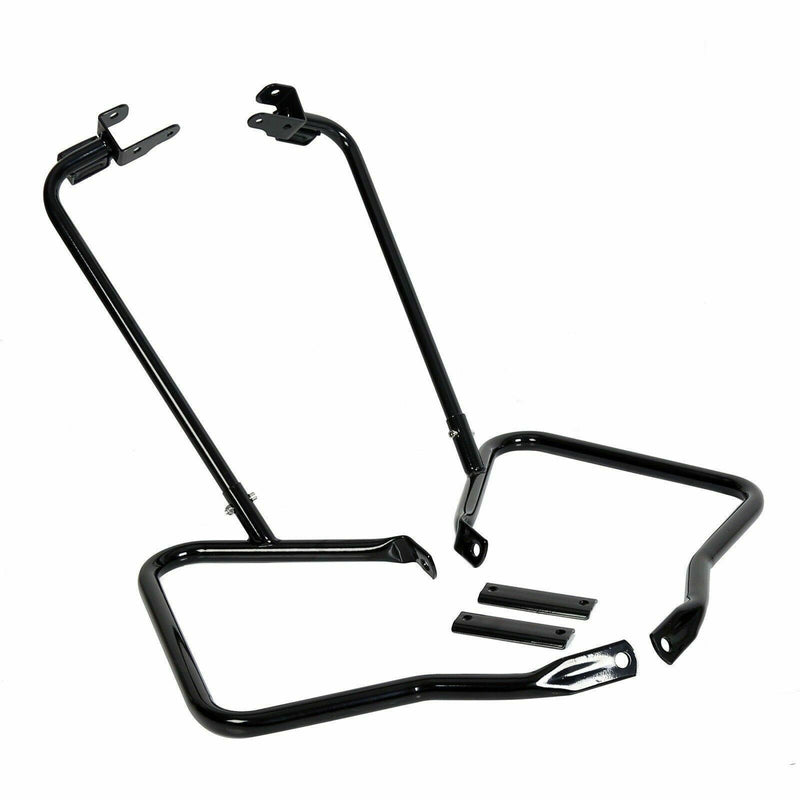 DURAFORCE Saddlebag Bags Bracket Guard Crash Bars For Harley Touring Street Glide FLHX 14+