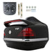 DURAFORCE VIP Style Universal Motorcycle Trunk Tail Box Luggage Trunk w/ Light For Honda