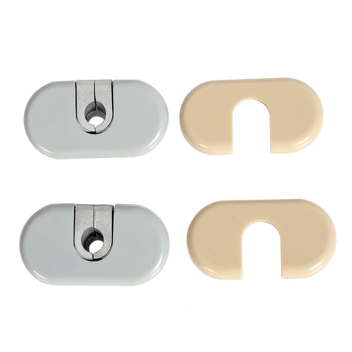 DURAFORCE Sun Visor Repair Kit Left Right For 2002-2005 Ford Explorer 924279 924280 Pair