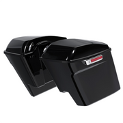 DURAFORCE 5" Stretched Extended Hard Saddlebag Bags For Harley Touring Road Glide 2014-24