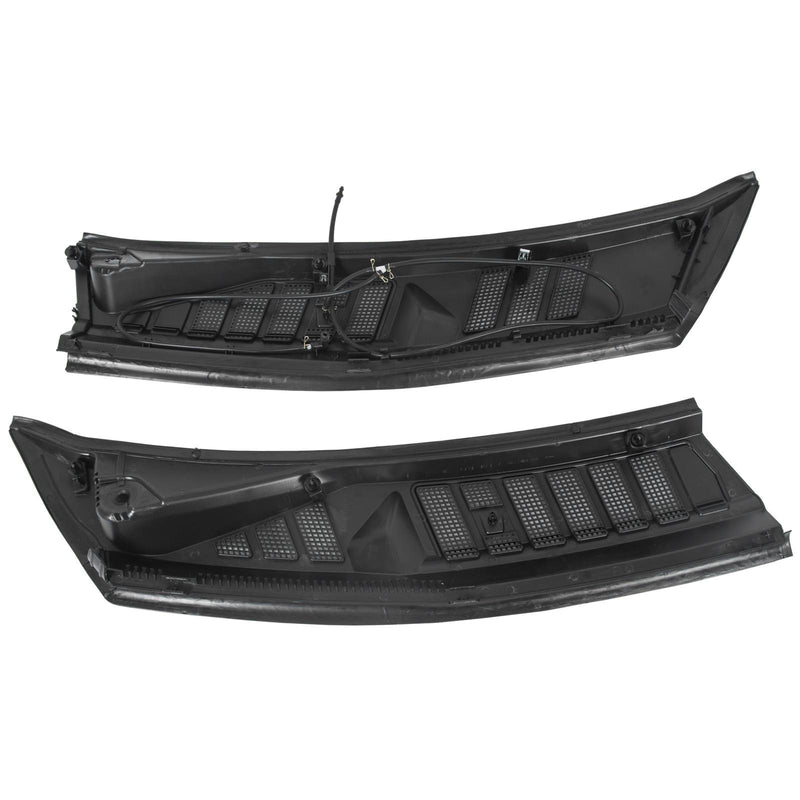 DURAFORCE For 2015-2020 2016 Ford F150 Windshield Wiper Cowl Cover Grille Insert Panel