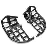 DURAFORCE Nerf Bars Heel Guard Pro Peg Pair Black For Honda TRX 450R 450ER Sportrax 450