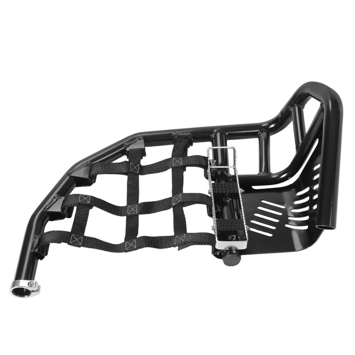 DURAFORCE Nerf Bars Heel Guard Pro Peg Pair Black For Honda TRX 450R 450ER Sportrax 450