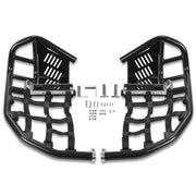 DURAFORCE Nerf Bars Heel Guard Pro Peg Pair Black For Honda TRX 450R 450ER Sportrax 450