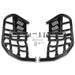 DURAFORCE Nerf Bars Heel Guard Pro Peg Pair Black For Honda TRX 450R 450ER Sportrax 450