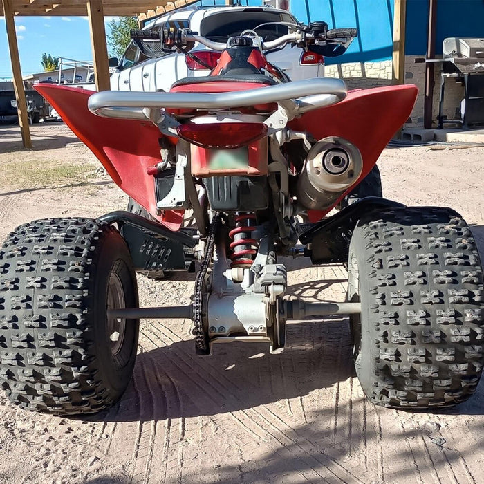 DURAFORCE Nerf Bars Heel Guard Pro Peg Pair Black For Honda TRX 450R 450ER Sportrax 450