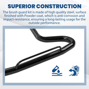 DURAFORCE Mower Bumper Brush Guard Kit For Husqvarna and Poulan #423921 #400944