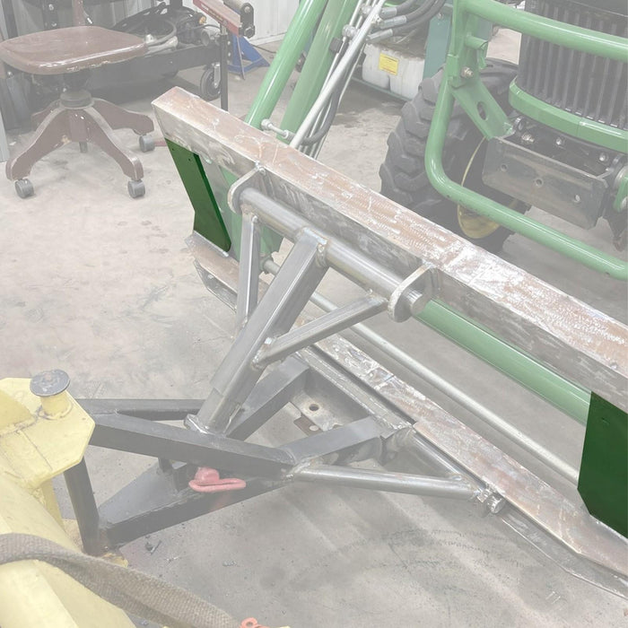 DURAFORCE Tractor Loader Quick Tach Weld On Mounting Brackets For John Deere Steel Pair