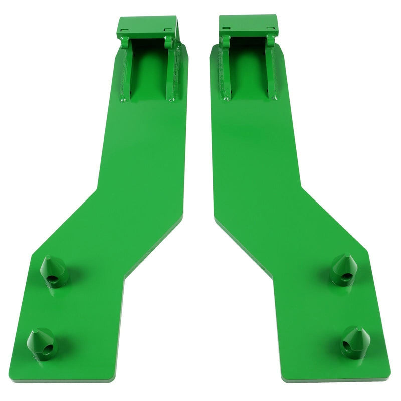 DURAFORCE Tractor Loader Quick Tach Weld On Mounting Brackets For John Deere Steel Pair