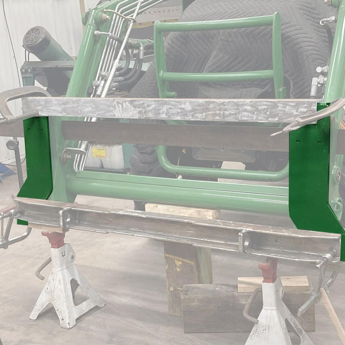 DURAFORCE Tractor Loader Quick Tach Weld On Mounting Brackets For John Deere Steel Pair