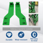 DURAFORCE Tractor Loader Quick Tach Weld On Mounting Brackets For John Deere Steel Pair