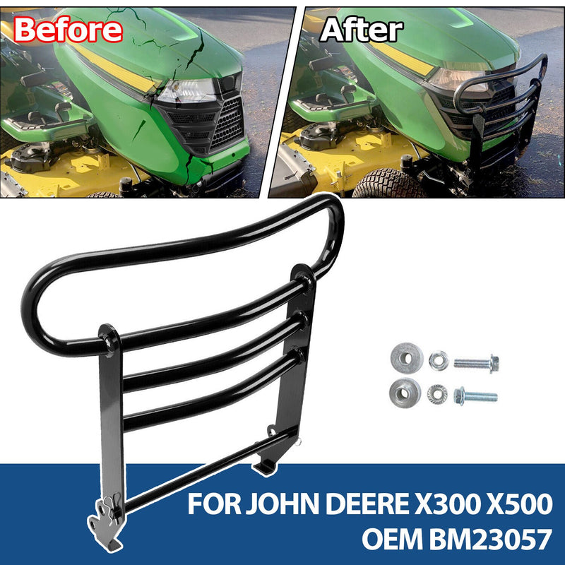 DURAFORCE For John Deere X300 X500 Front Bumper Brush Guard Kit Lawn Tractors