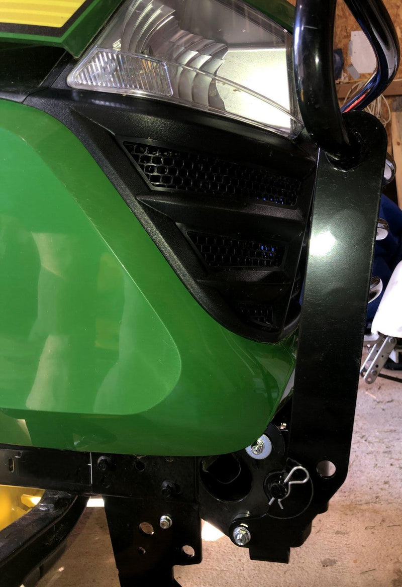 DURAFORCE For John Deere X300 X500 Front Bumper Brush Guard Kit Lawn Tractors