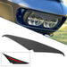 DURAFORCE Headlight Mean Mug Bezel Eyebrow Eyelid Trim For Harley Road Glide FLTRU 2015-UP