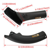 DURAFORCE Lower Bagger Discharge Chute For John Deere L110 L111 L118 D100 D110 D120 D130