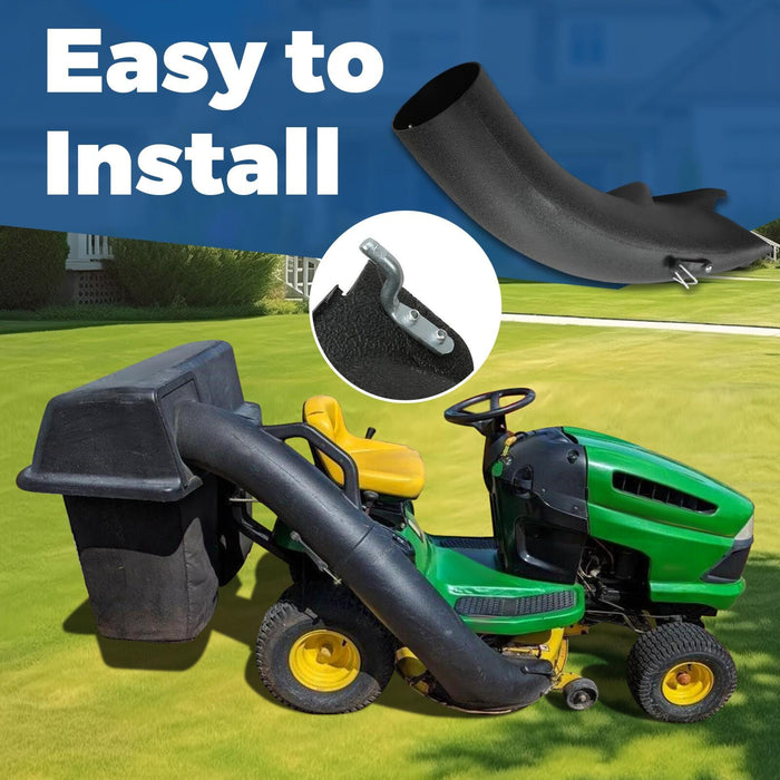 DURAFORCE Lower Bagger Discharge Chute For John Deere L110 L111 L118 D100 D110 D120 D130