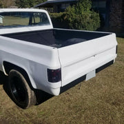 DURAFORCE Rear Roll Pan For 1973-1987 73 Chevy C10 C20 Fleetside W/License Plate LED Light