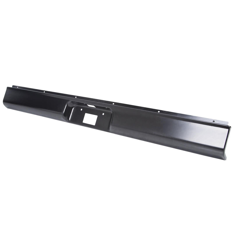DURAFORCE Rear Roll Pan For 1973-1987 73 Chevy C10 C20 Fleetside W/License Plate LED Light