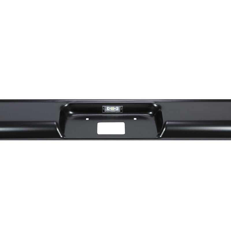 DURAFORCE Rear Roll Pan For 1973-1987 73 Chevy C10 C20 Fleetside W/License Plate LED Light