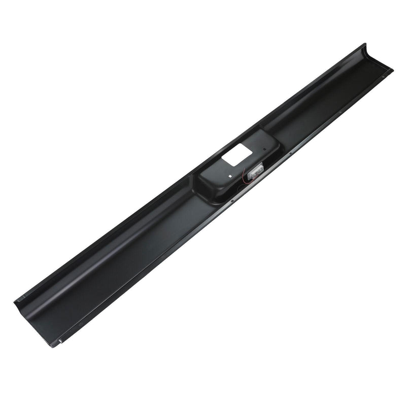 DURAFORCE Rear Roll Pan For 1973-1987 73 Chevy C10 C20 Fleetside W/License Plate LED Light
